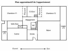 SALON-DE-PROVENCE (13) | VIAGER OCCUPÉ : appartement T3 de 70 m² avec place de stationnement