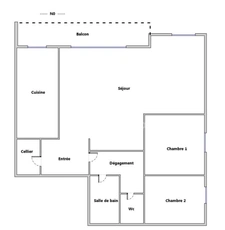 SALON DE PROVENCE | Beau T4 lumineux de 74,59 m² avec cave & balcon 