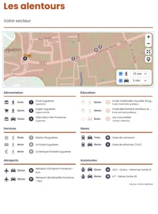 EYGUIÈRES (13) | Très belle maison de 8 pièces, 5 chambres avec piscine, cour et garage