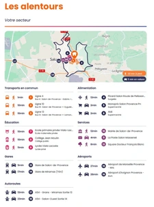 SALON-DE-PROVENCE (13) | VIAGER OCCUPÉ : appartement T3 de 70 m² avec place de stationnement