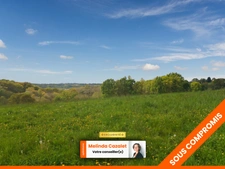 Terrain constructible plus partie agricole proche Orthez. 