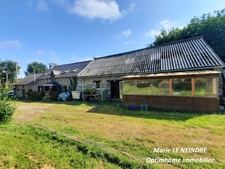 Longère en pierre 88 m² – Nombreuses dépendances – Bon Repos sur Blavet