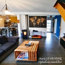 Maison moderne et familiale avec terrain de 1300 M2 CLOS à vendre à Plounévez-Quintin (2013)