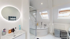 TRES BEL APPARTEMENT LUMINEUX AVEC 3 CHAMBRES, VUE DEGAGEE ET JARDIN COLLECTIF