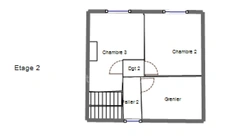 MAISON A VENDRE A BOLBEC AVEC JARDIN