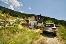 Dpt Alpes de Haute Provence (04), à vendre Proche ENTREVAUX Maison atypique sur 4 hectares, Vue panoramique