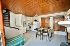 Alpes de Haute Provence (04) department, for sale near Annot, stone village house, 3 rooms, 60m², cellar and terrace. 