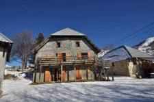 Dpt Alpes de Haute Provence (04), à vendre ALLOS Authentique Maison en pierres 350 m²  Belle Vue Montagnes 