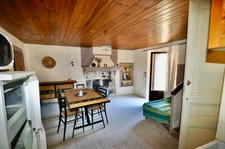 Alpes de Haute Provence (04) department, for sale near Annot, stone village house, 3 rooms, 60m², cellar and terrace. 