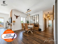 Maison contemporaine 2021 – DPE A – Plain-pied – Piscine chauffée – Prestations haut de gamme – Quartier calme et privilégié.