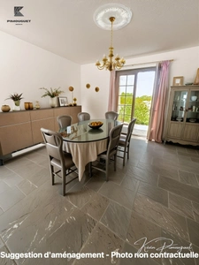 Maison sur sous-sol total avec vue dégagée sur la campagne – Mouliets-et-Villemartin
