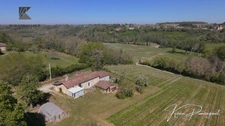 Ferme en pierre – Cadre idyllique avec vue dominante sur Ruch (Gironde)