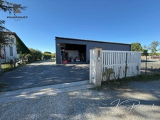 Local artisanal avec deux bâtiments sur terrain de 1 783 m²
