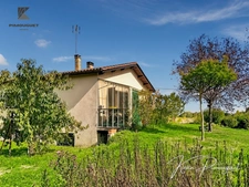 Maison sur sous-sol total avec vue dégagée sur la campagne – Mouliets-et-Villemartin