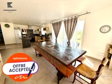 Maison contemporaine de plain-pied – 108 m² – 4 chambres – Terrain de 1 566 m²