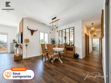 Maison contemporaine 2021 – DPE A – Plain-pied – Piscine chauffée – Prestations haut de gamme – Quartier calme et privilégié.