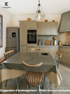 Maison sur sous-sol total avec vue dégagée sur la campagne – Mouliets-et-Villemartin