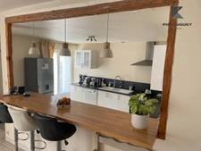 Maison de plain-pied, vue imprenable et prestations rénovées – proche Sauveterre-de-Guyenne