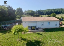 Maison contemporaine de plain-pied – 108 m² – 4 chambres – Terrain de 1 566 m²