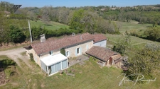 Ferme en pierre – Cadre idyllique avec vue dominante sur Ruch (Gironde)