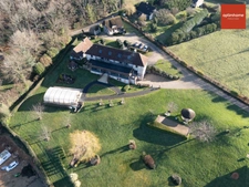 Manoir d’exception et sa maison d’amis au cœur du Marais vernier et aux portes des plages normandes 