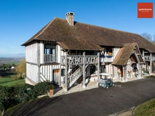 Manoir d’exception et sa maison d’amis au cœur du Marais vernier et aux portes des plages normandes 