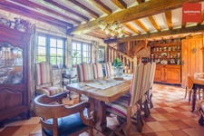 Propriété comprenant une chaumière et une maison d’amis sur 240 m2 à 10 minutes de Honfleur et pont-l’évêque