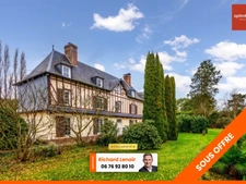 Charmante maison bourgeoise avec dépendance sur superbe terrain – Proche Bernay