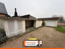 VENDUE   : MAISON INDIVIDUELLE AVEC 3 CHAMBRES EN PLEIN CENTRE DE LIEUREY