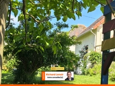 VENDUE   : MAISON INDIVIDUELLE AVEC 3 CHAMBRES EN PLEIN CENTRE DE LIEUREY