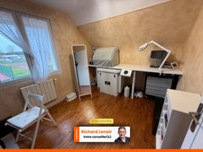 VENDUE   : MAISON INDIVIDUELLE AVEC 3 CHAMBRES EN PLEIN CENTRE DE LIEUREY
