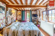 Propriété comprenant une chaumière et une maison d’amis sur 240 m2 à 10 minutes de Honfleur et pont-l’évêque
