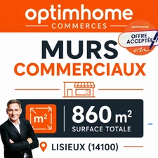 MURS COMMERCIAUX LOUÉS – LISIEUX (14100)