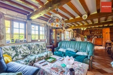 Propriété comprenant une chaumière et une maison d’amis sur 240 m2 à 10 minutes de Honfleur et pont-l’évêque