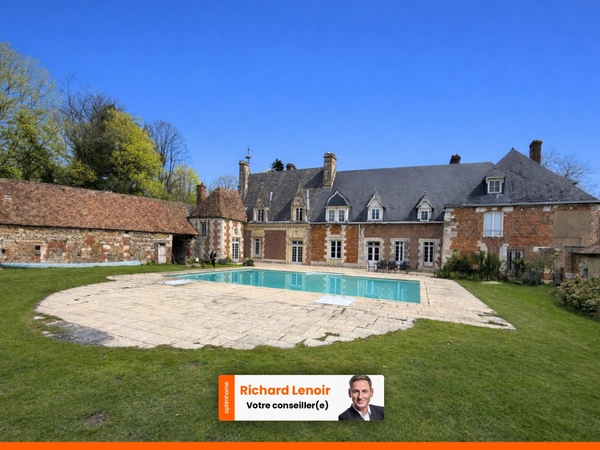 Magnifique Manoir XVIe au cœur d’un parc Lenôtre de 2 hectares 