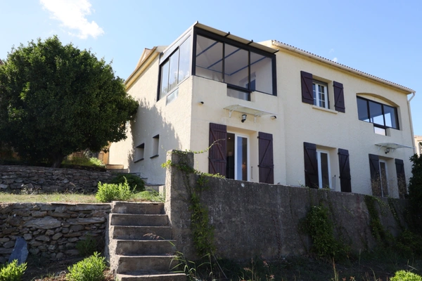 Maison de charme, tranquille avec terrain et vue mer exceptionelle à FURIANI Haute-Corse (20)