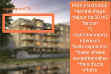 Résidence ou Investissement PRESTIGE - Appartement 5 Pièces (dont 1 Studio Indépendant) + 2 stationnements intérieurs – Mulhouse