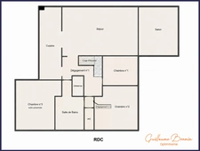 Maison à vendre 5 pièces de 129m², 3 chambres, suite parentale, SPA, garages à NOUAILLÉ-MAUPERTUIS 86340
