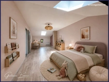 À vendre - Maison Longère 7 pièces en pierre rénovée - 230m² + dépendances - porche d'entrée - cour et jardin à Maillé 86190