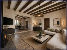 À vendre - Maison Longère 7 pièces en pierre rénovée - 230m² + dépendances - porche d'entrée - cour et jardin à Maillé 86190