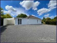 Maison à vendre 5 pièces de 129m², 3 chambres, suite parentale, SPA, garages à NOUAILLÉ-MAUPERTUIS 86340