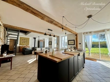 Maison en pierre rénovée – Classe C – Vie de plain-pied – EXCLUSIVITÉ – Sarcé (72360)
