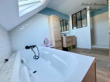 Maison familiale avec potentiel, au calme et proche de toutes commodités – 130 m² habitables + sous-sol complet – Terrain clos