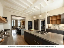 Belle Maison de Maître à restaurer au cœur de Mansigné 6 chambres, 200 m² habitables + dépendances
