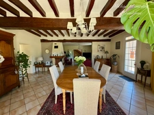 Maison de caractère avec 7 hectares de prairie – Vie de plain-pied – Secteur Oizé