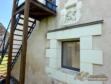 CHALONNES-SOUS-LE-LUDE – PROPRIÉTÉ DE CHARME AVEC DEUX HABITATIONS, GRANGE ET PARC ARBORÉ