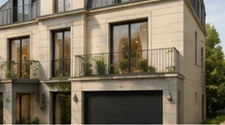 Maison ultra moderne avec jardin et terrasses 7/8 pièces à RUEIL MALMAISON (92) quartier BUZENVAL