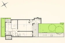 92150 Suresnes Centre - 4P Rez-de-jardin de 86m2 avec terrasses et jardins privatifs (75m2)