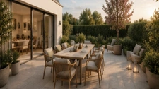Maison ultra moderne avec jardin et terrasses 7/8 pièces à RUEIL MALMAISON (92) quartier BUZENVAL