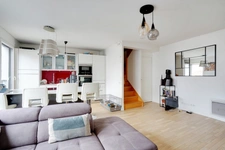 SURESNES 92, Secteur VERDUN, limitrophe  PUTEAUX - T5 DUPLEX FAMILIAL 90mSS – CALME ABSOLU - DPE C